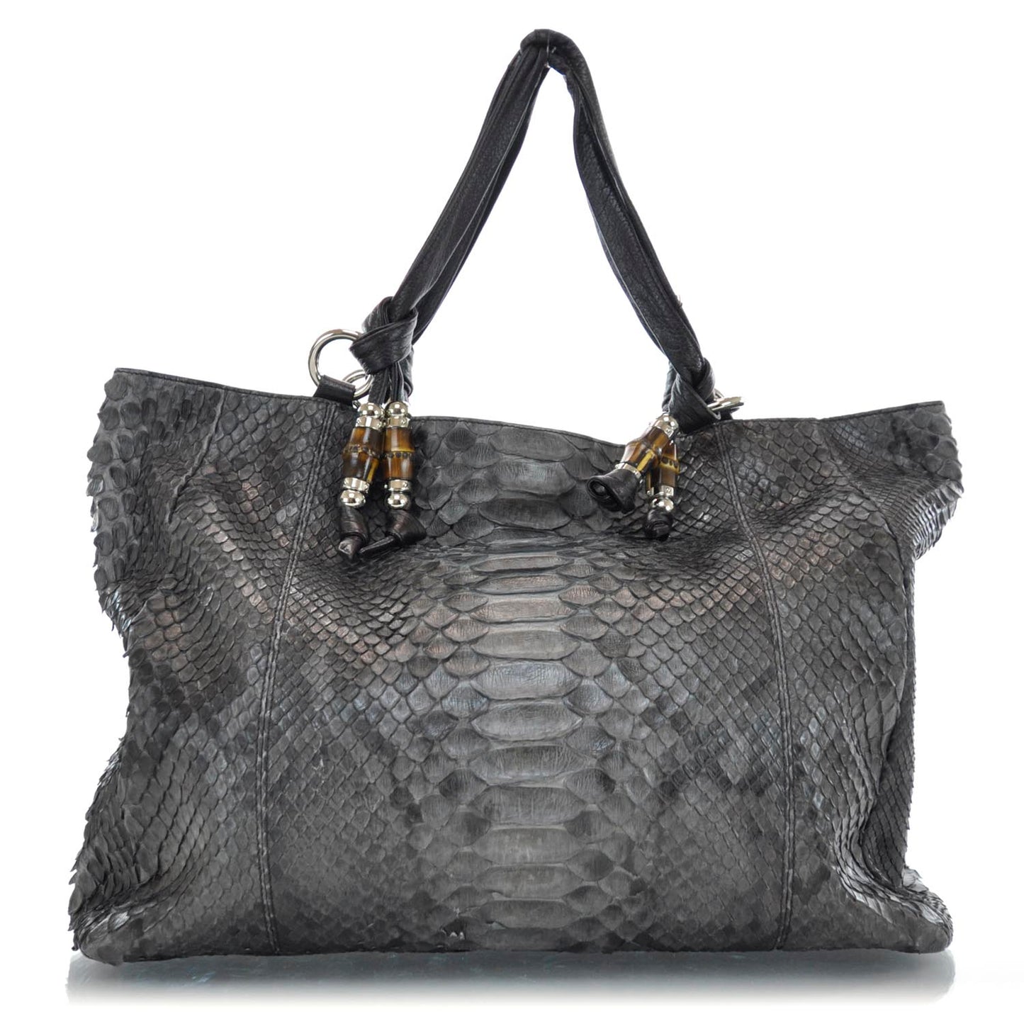 Python Large Jungle Tote Grey