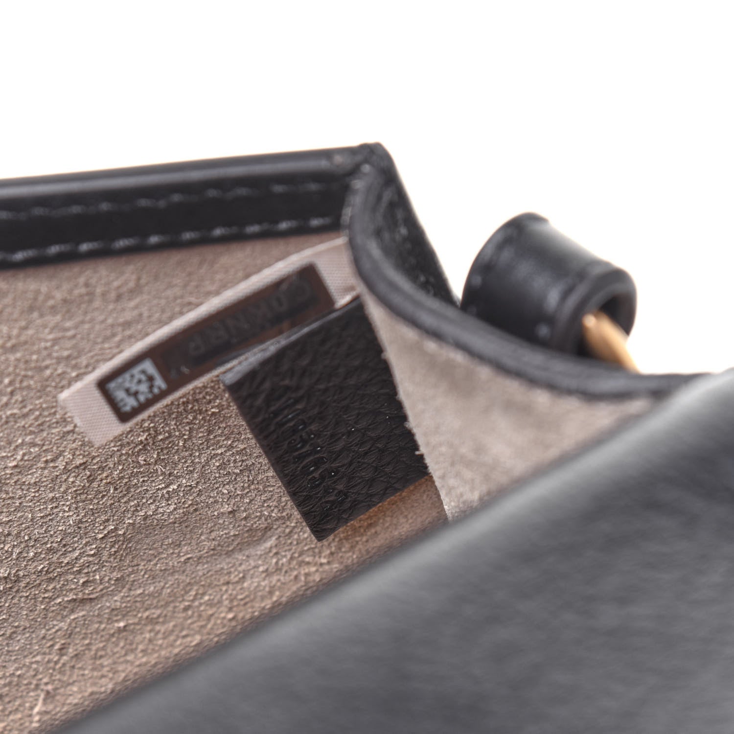 Chloe Calfskin Suede Small Nile Bracelet Bag Black 7 of 23