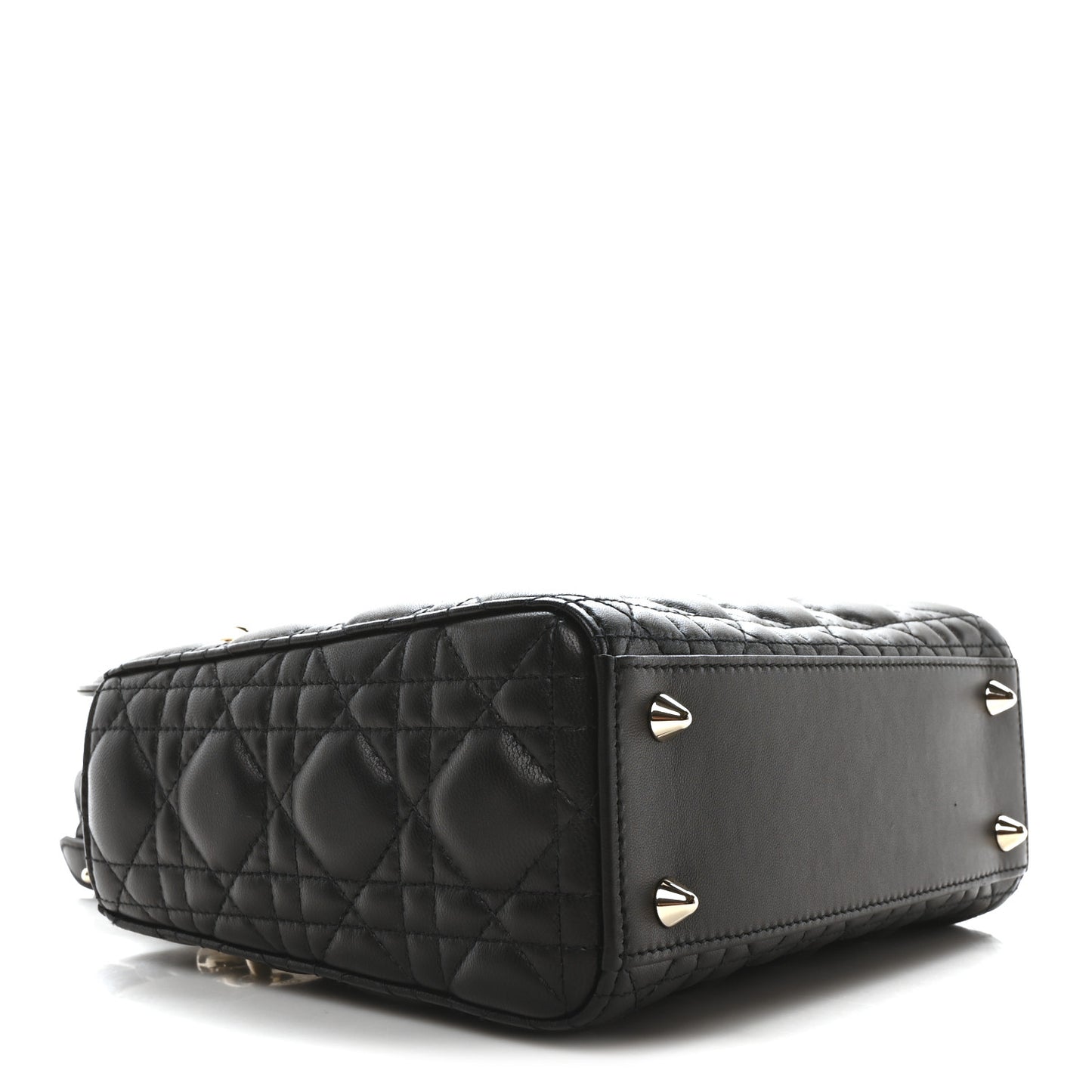 Lambskin Cannage Small My ABCDior Lady Dior Black