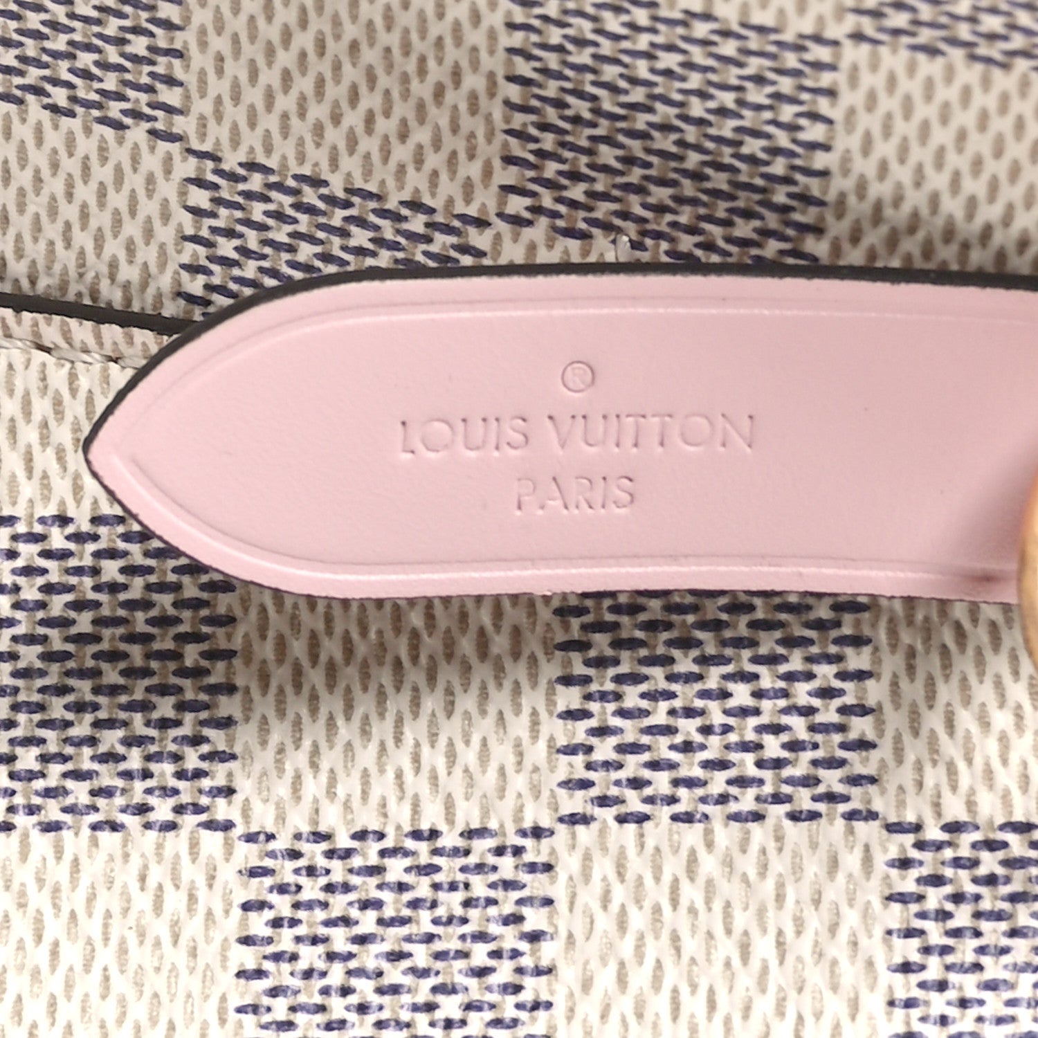 Louis Vuitton Damier Azur Neonoe MM Eau De Rose 6 of 10