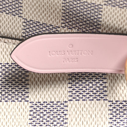 Louis Vuitton Damier Azur Neonoe MM Eau De Rose 6 of 10