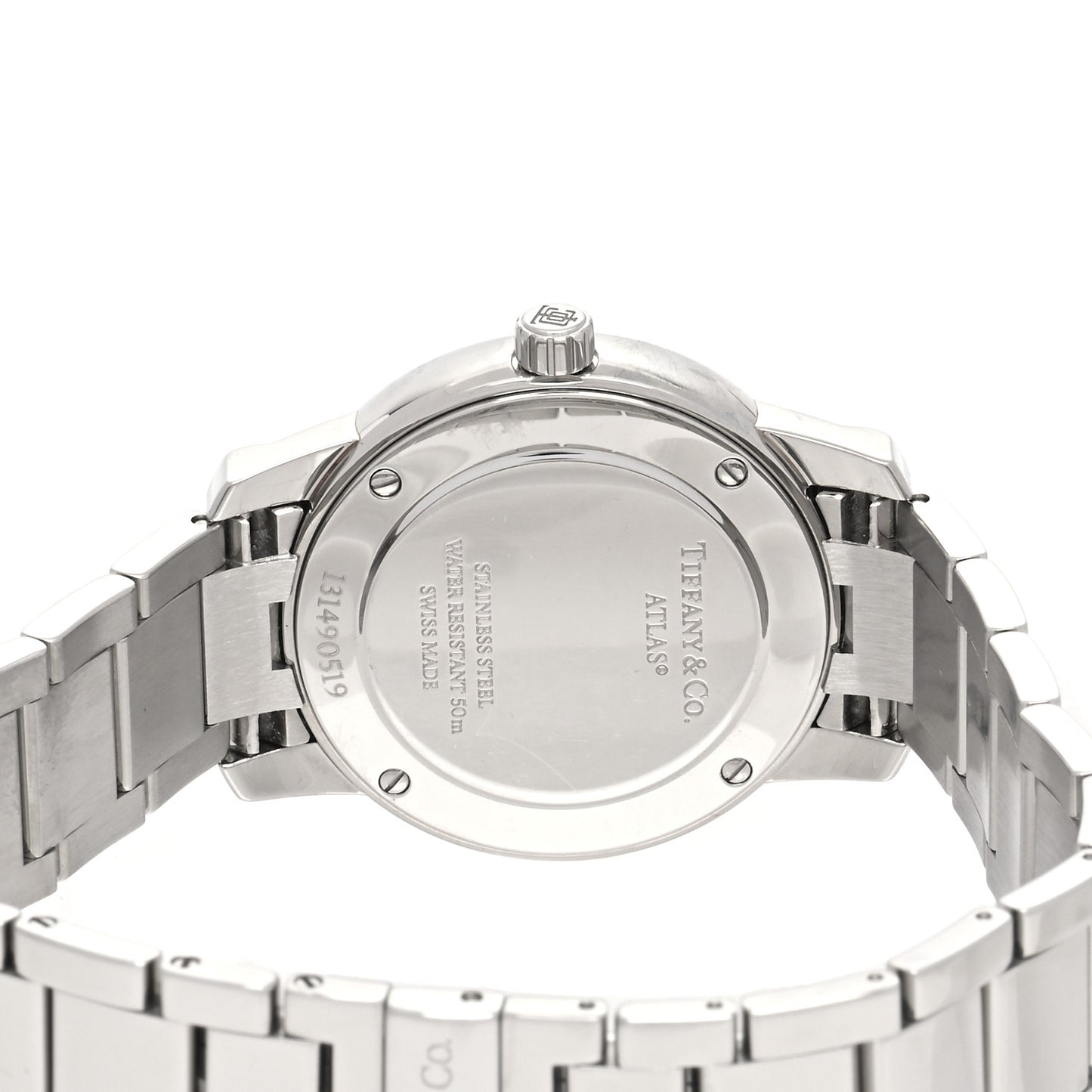 Stainless Steel 29mm Atlas 2-Hand Quartz Watch Pink