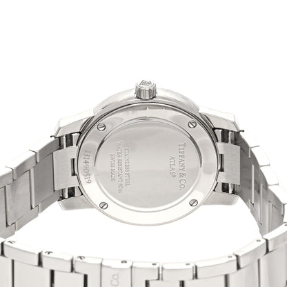 Tiffany Stainless Steel 29mm Atlas 2-Hand Quartz Watch Pink 4 of 5