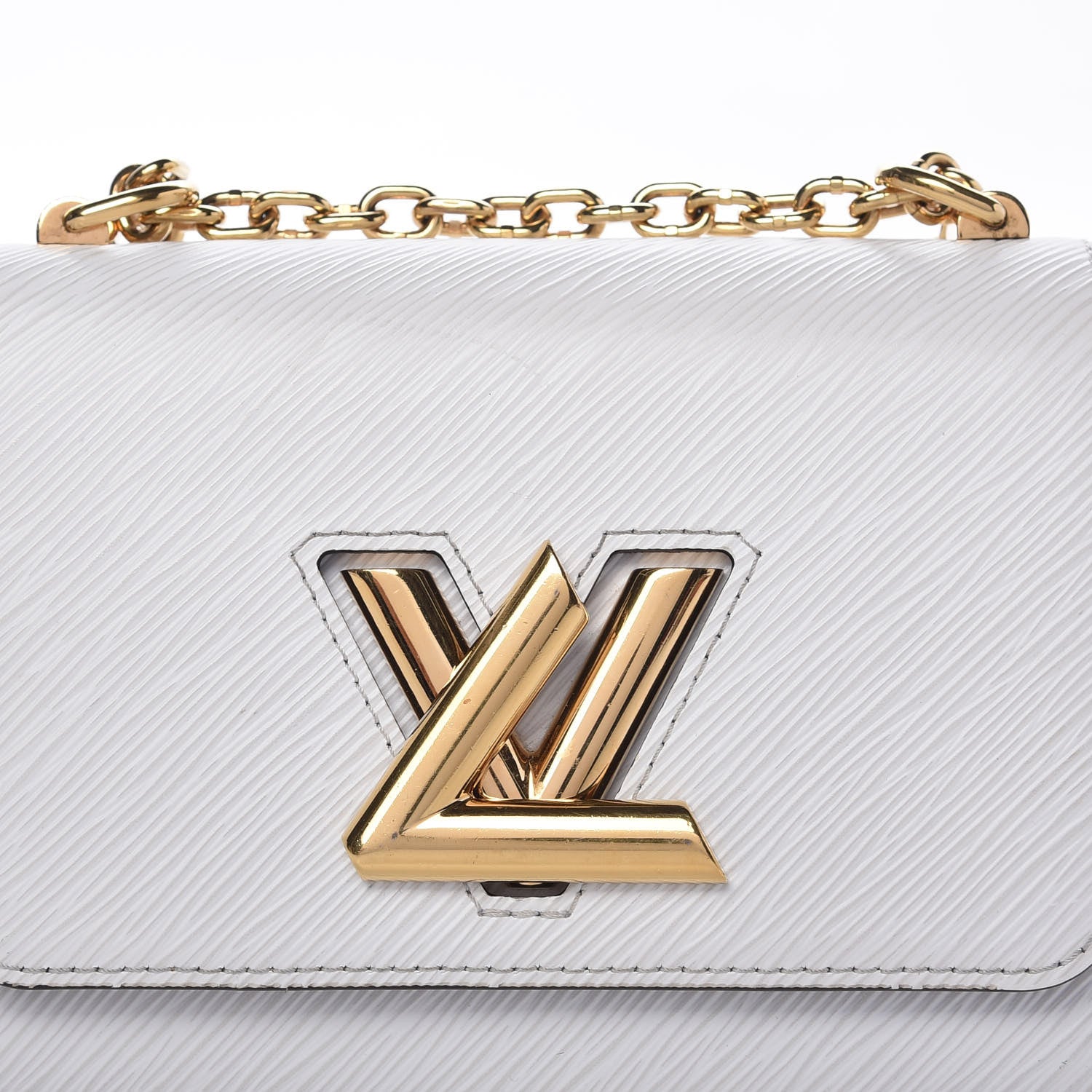 Louis Vuitton Epi Twist Shoulder Bag White 10 of 11