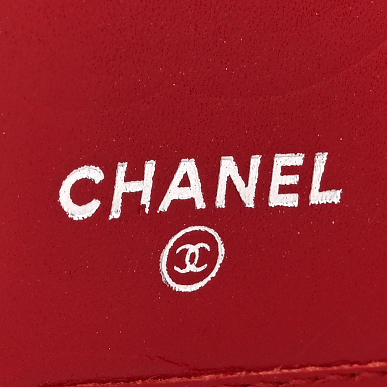 Chanel Calfskin Quilted Cambon Yen Wallet Red 6 of 11