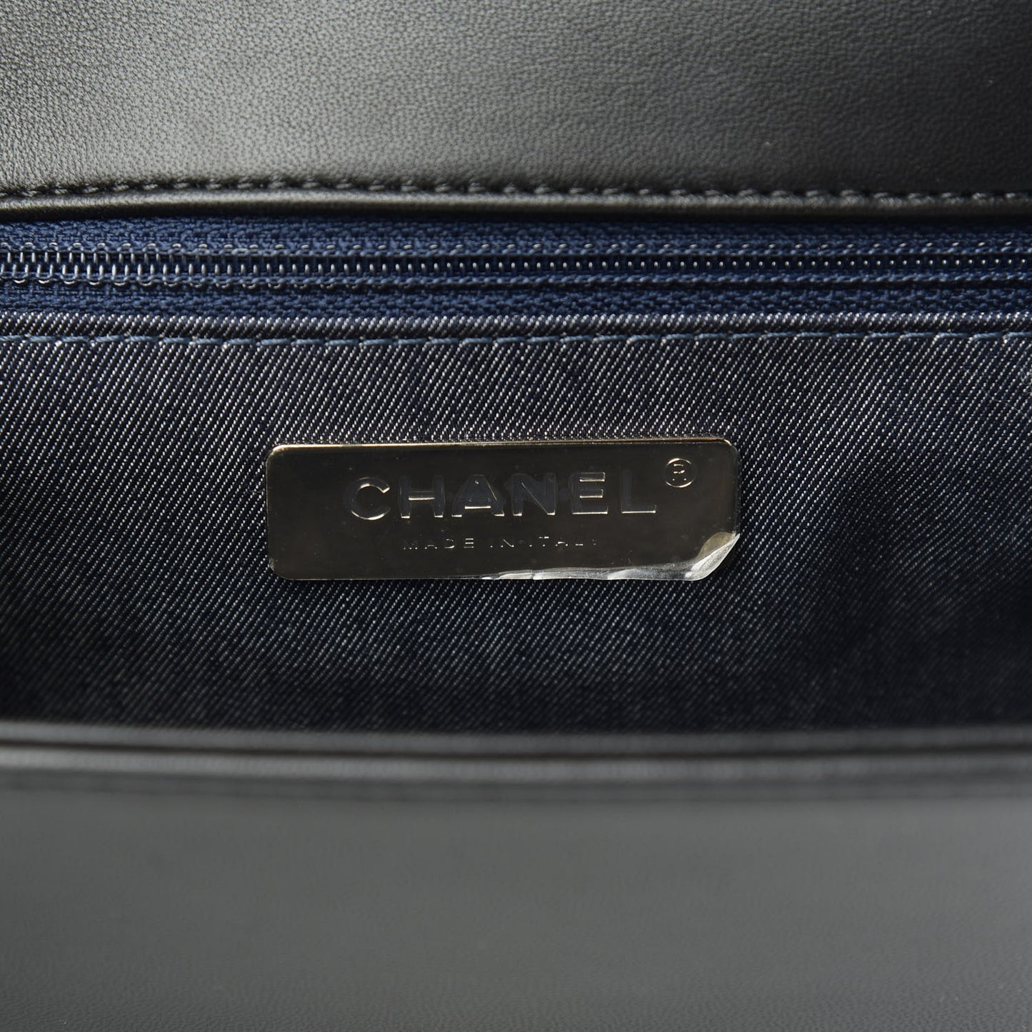 Lambskin CC Mania Flap Bag Black