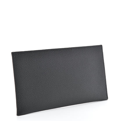 Louis Vuitton Calfskin Felicie Chain Wallet Card Holder Insert Black 2 of 5