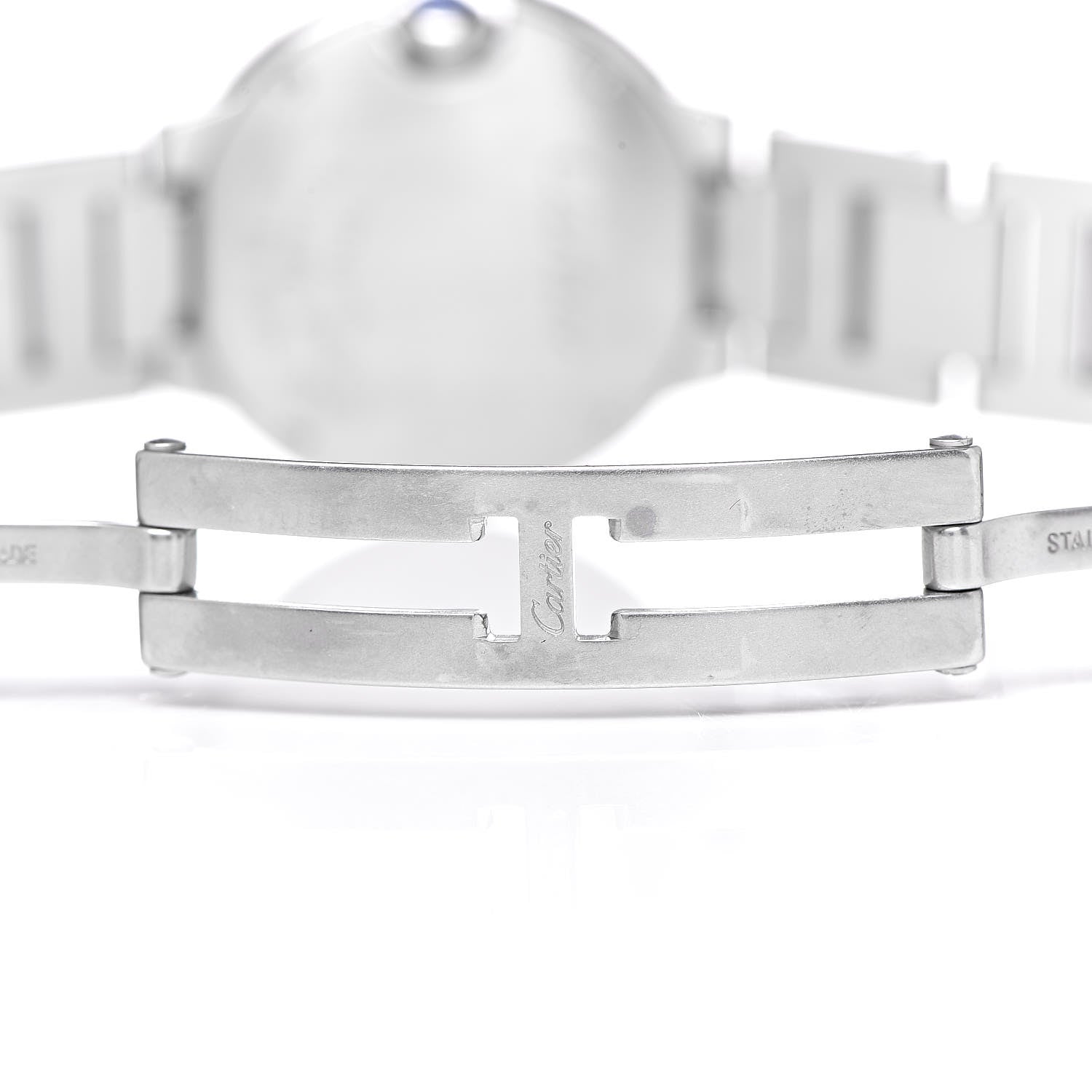 Cartier Stainless Steel 28mm Ballon Bleu De Quartz Watch 7 of 9