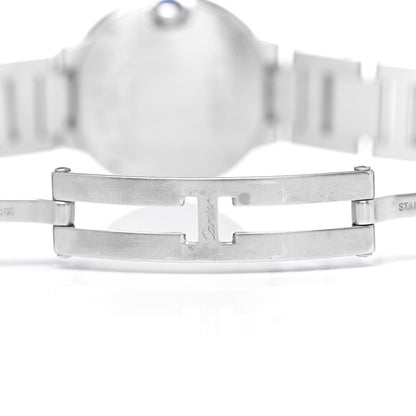 Cartier Stainless Steel 28mm Ballon Bleu De Quartz Watch 7 of 9