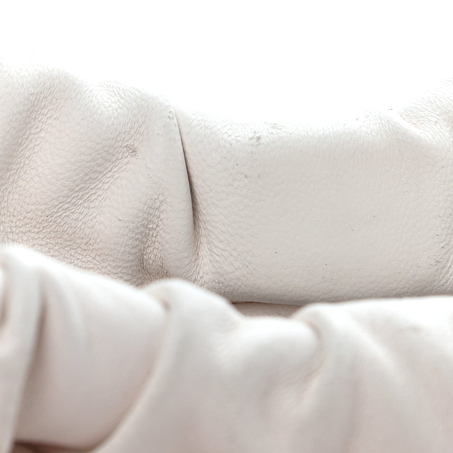 Mansur Gavriel Lambskin Cloud Clutch White 8 of 12