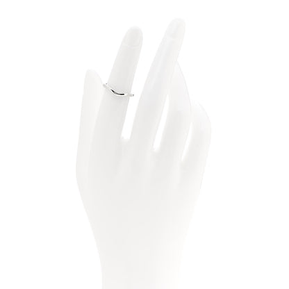 Tiffany Platinum 2mm Elsa Peretti Wedding Band Ring 47 4.25 2 of 5