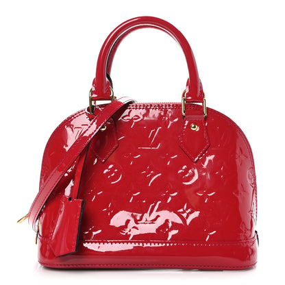 Louis Vuitton Vernis Alma BB Rose Indien 1 of 9
