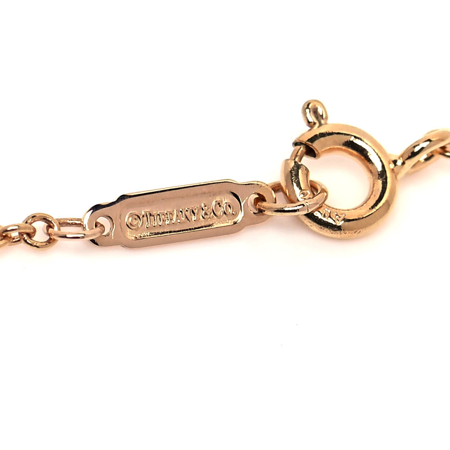 18K Rose Gold Diamond Atlas Bar Pierced Bracelet