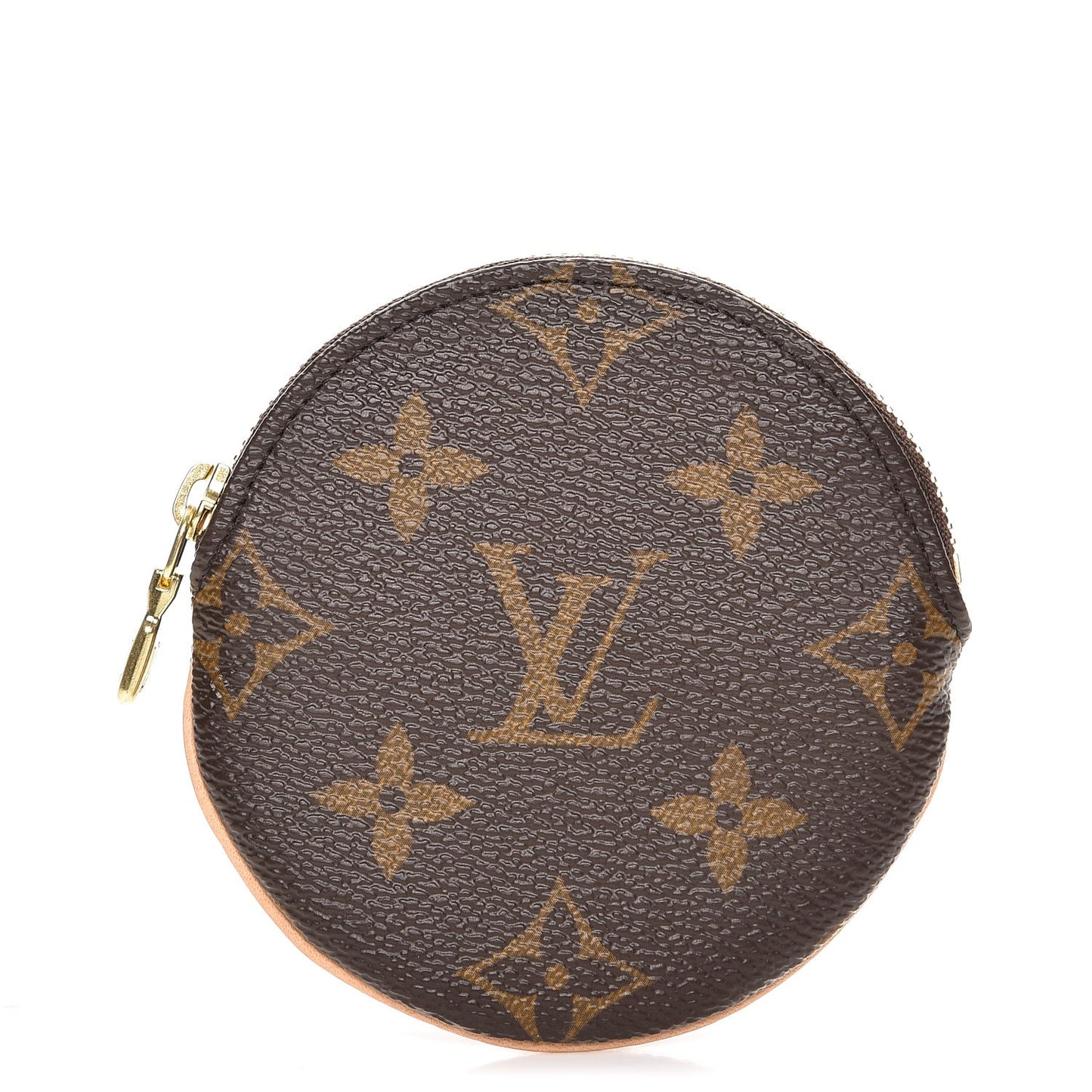 Monogram Round Coin Purse