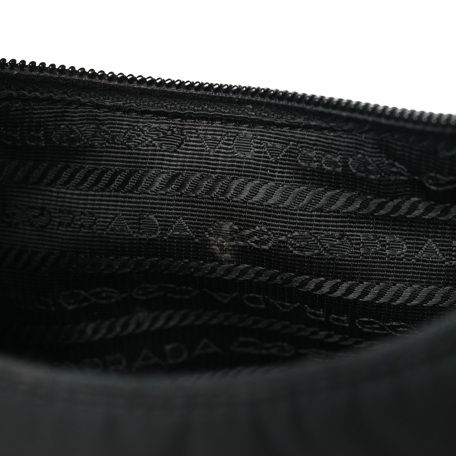 Prada Tessuto Nylon Mini Re-Edition 2000 Bag Black 11 of 13