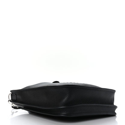 Hermes Taurillon Clemence Evelyne III PM Black 4 of 10