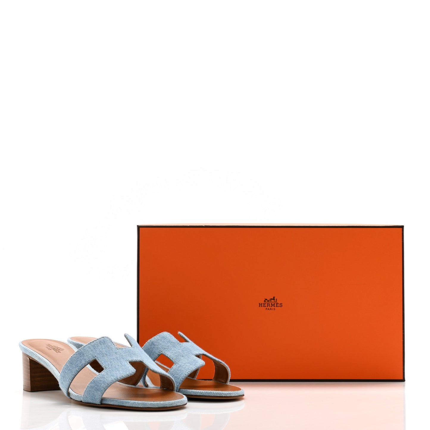 Denim Oasis Sandals 35 Bleu Clair