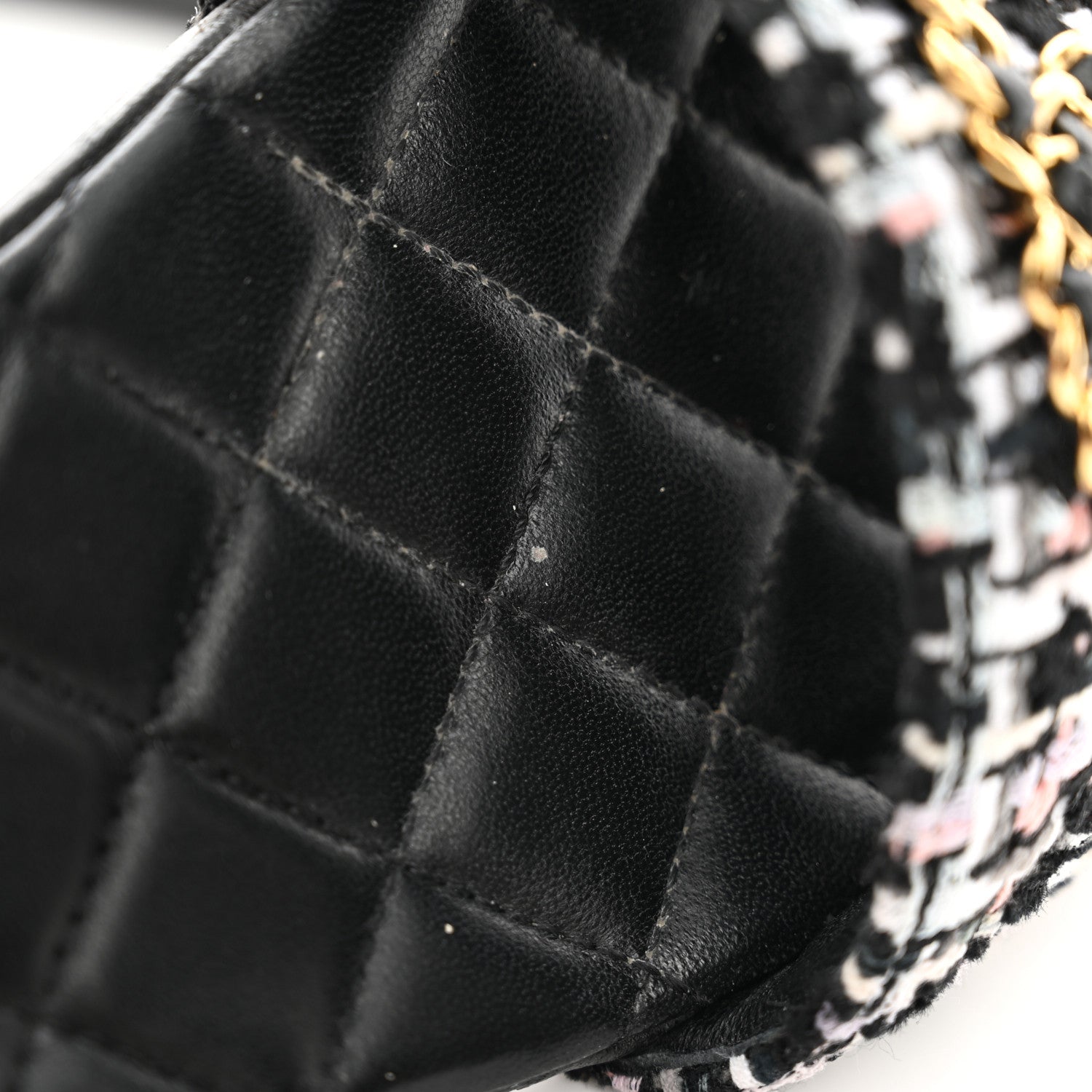 Chanel Tweed CC Chain Mule Sandal 35 Multicolor 10 of 14