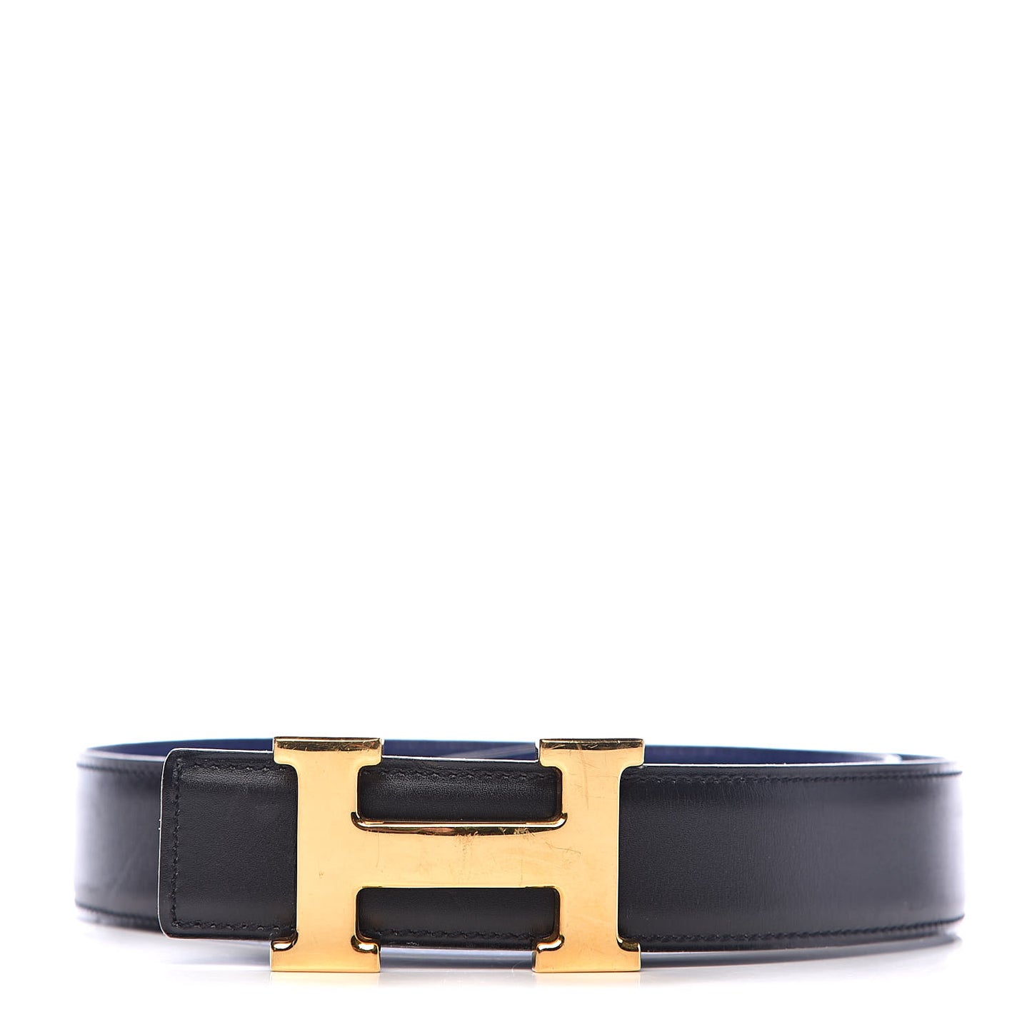 Box Chamonix 32mm H Belt 65 Black Bleu Marine