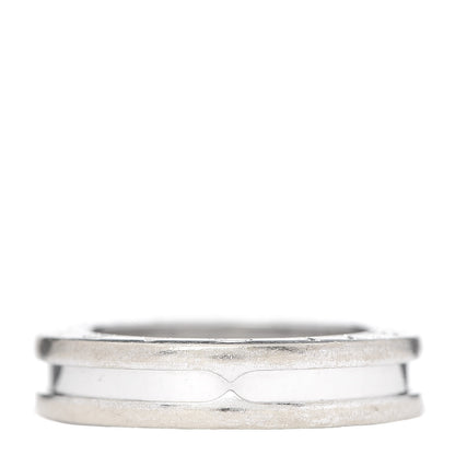 Bulgari 18K White Gold B.Zero1 One-Band Ring 48 4.5 3 of 5