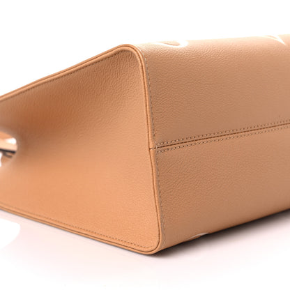 Louis Vuitton Empreinte Monogram Giant Onthego MM Arizona Creme 6 of 7