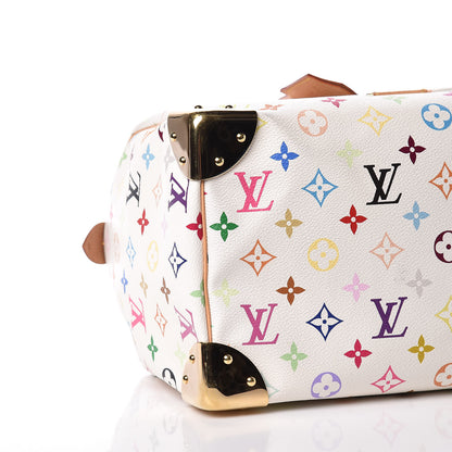 Louis Vuitton Monogram Multicolor Speedy 30 White 8 of 9
