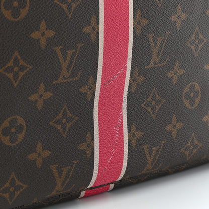 Louis Vuitton Monogram My LV Heritage Neverfull MM Fuchsia White 10 of 12