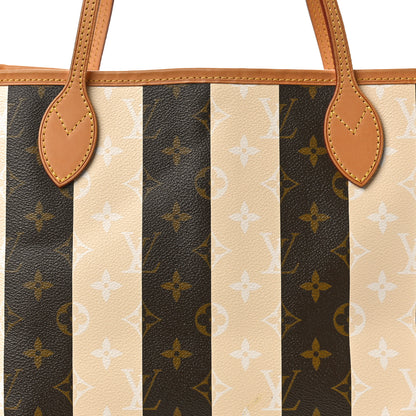 Louis Vuitton Monogram Rayures Neverfull MM 7 of 9
