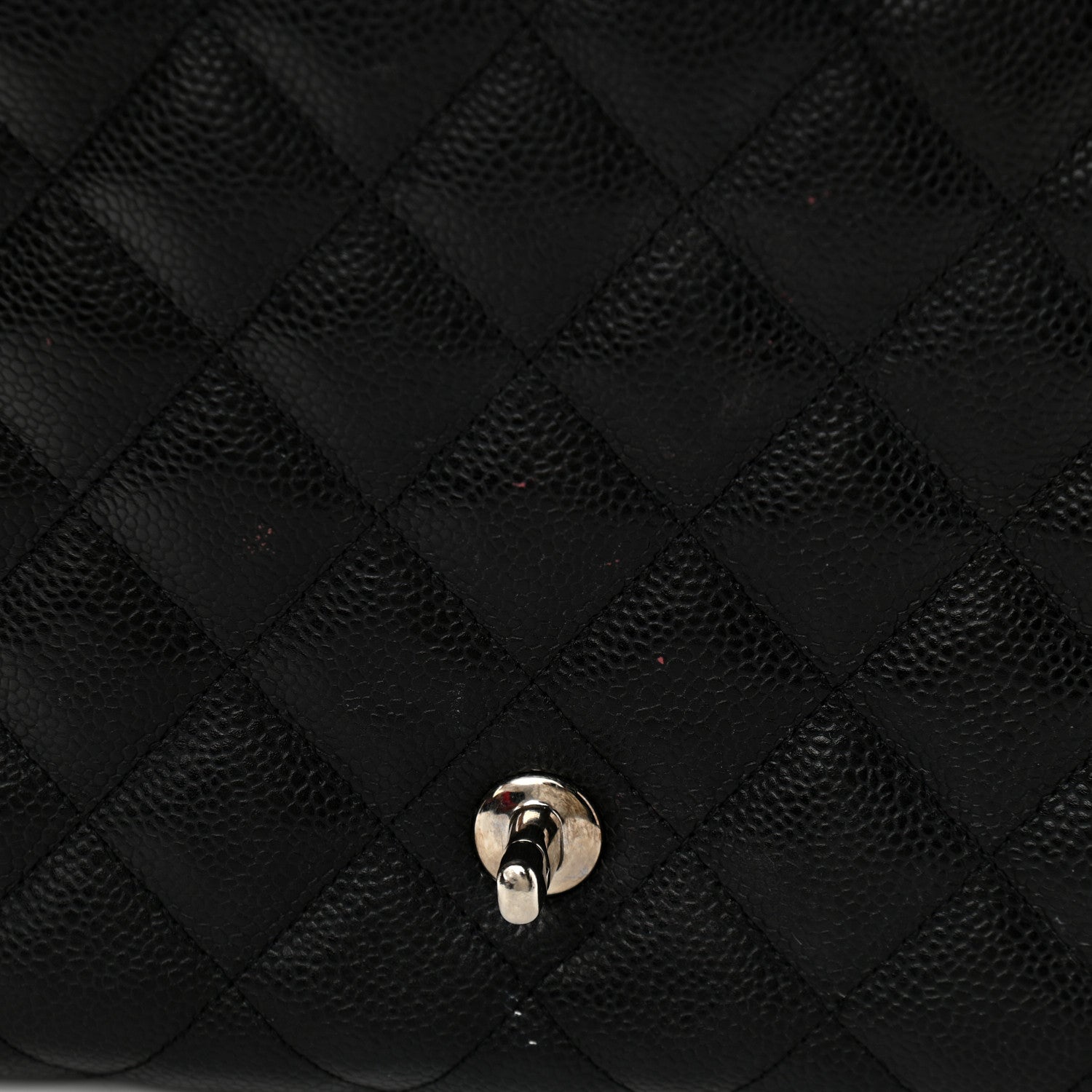 Chanel Caviar Quilted Jumbo Single Flap Black 17 of 20