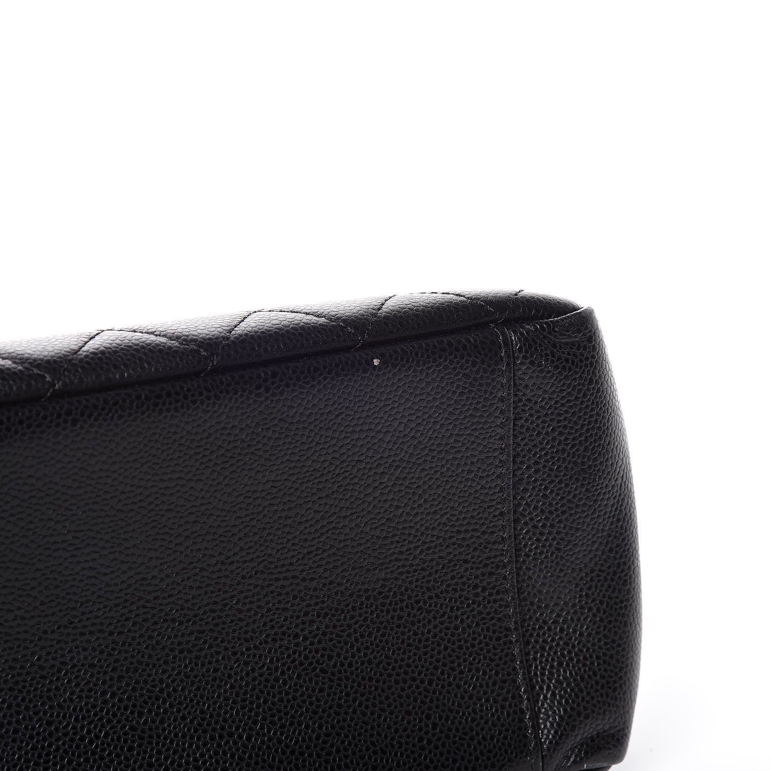 Chanel Caviar Quilted Grand Shopping Tote GST Black 6 of 13