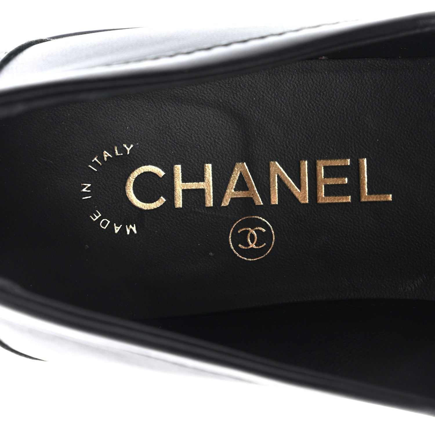 Chanel Lambskin Quilted CC Turnlock Loafers 39 Black 7 of 9