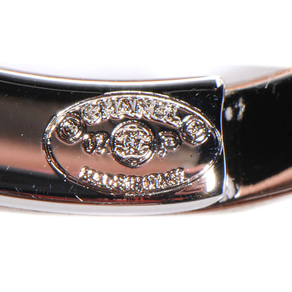 Chanel Resin Camellia N°5 Key Chain Silver 5 of 5