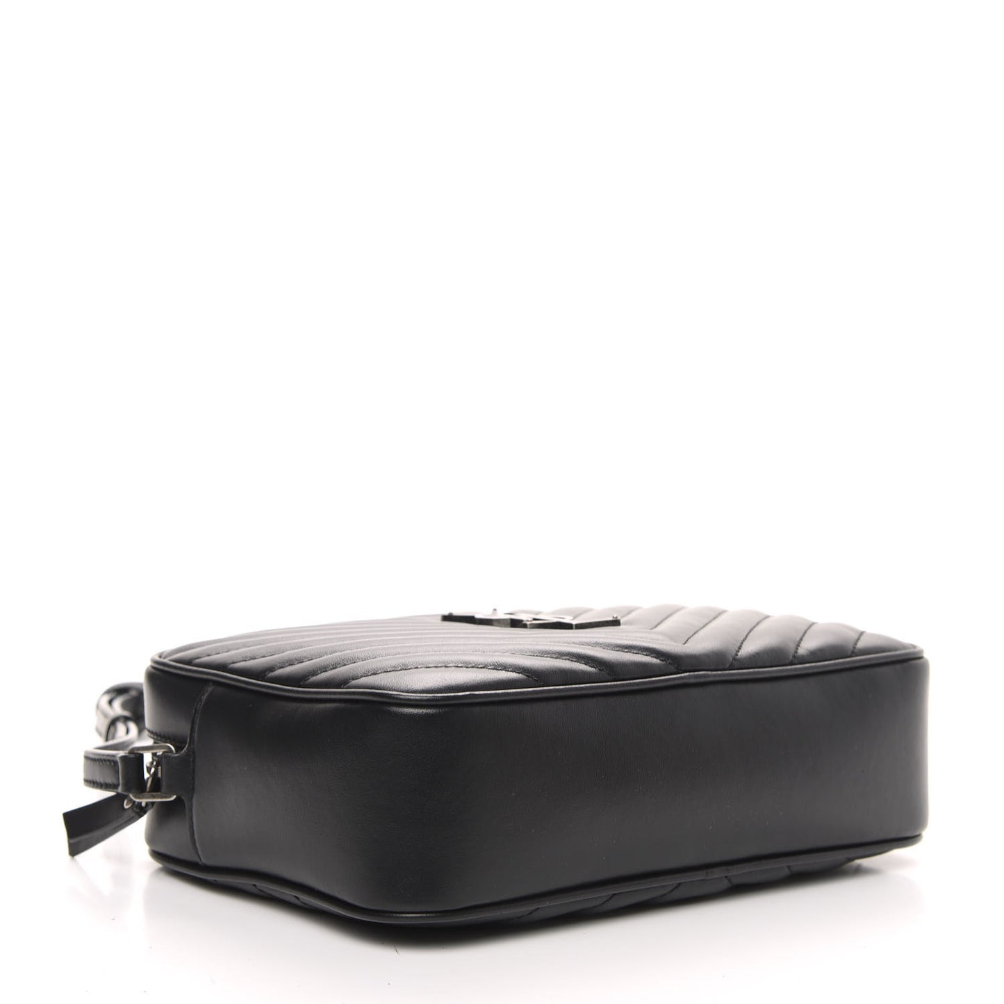Calfskin Matelasse Monogram Lou Camera Bag Black