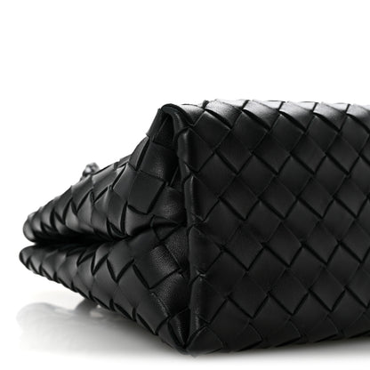 Bottega Veneta Nappa Intrecciato Small Andiamo Shoulder Bag Black 8 of 10
