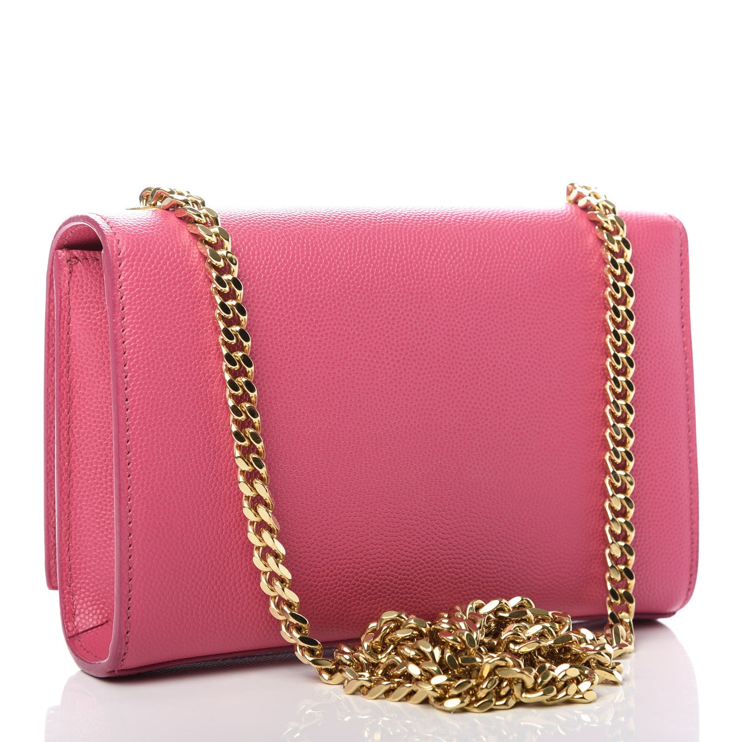 Grain De Poudre Small Monogram Kate Satchel Bubblegum