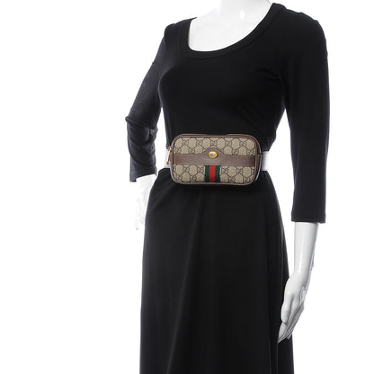 Gucci GG Supreme Monogram Ophidia Belted iPhone Case 75 30 Dark Brown 2 of 8