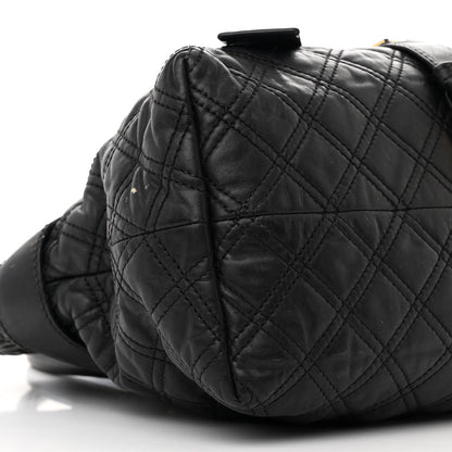 Marc Jacobs Calfskin Quilted Bruna Tote Black 9 of 13