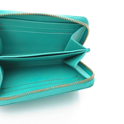 Louis Vuitton Vernis Zippy Coin Purse Blue Lagon 5 of 11