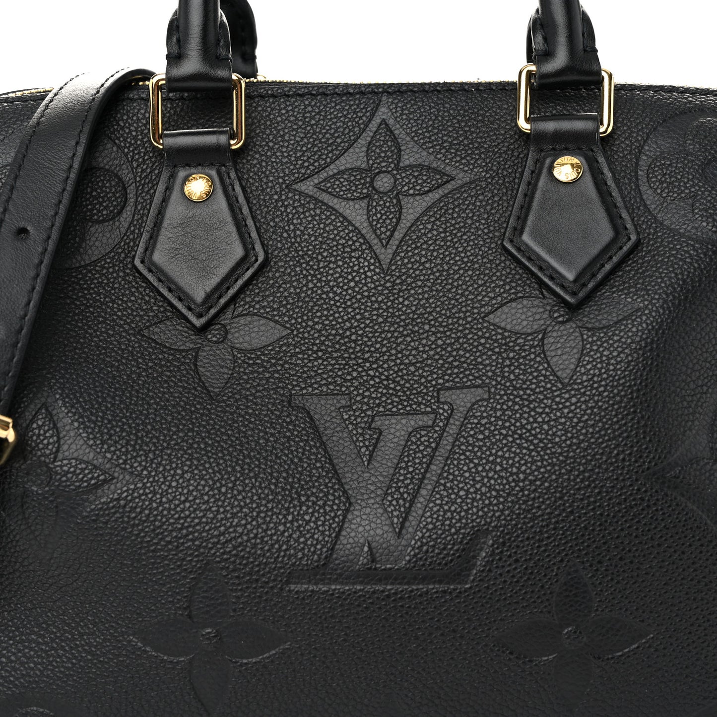 Empreinte Monogram Giant Speedy Bandouliere 25 Black