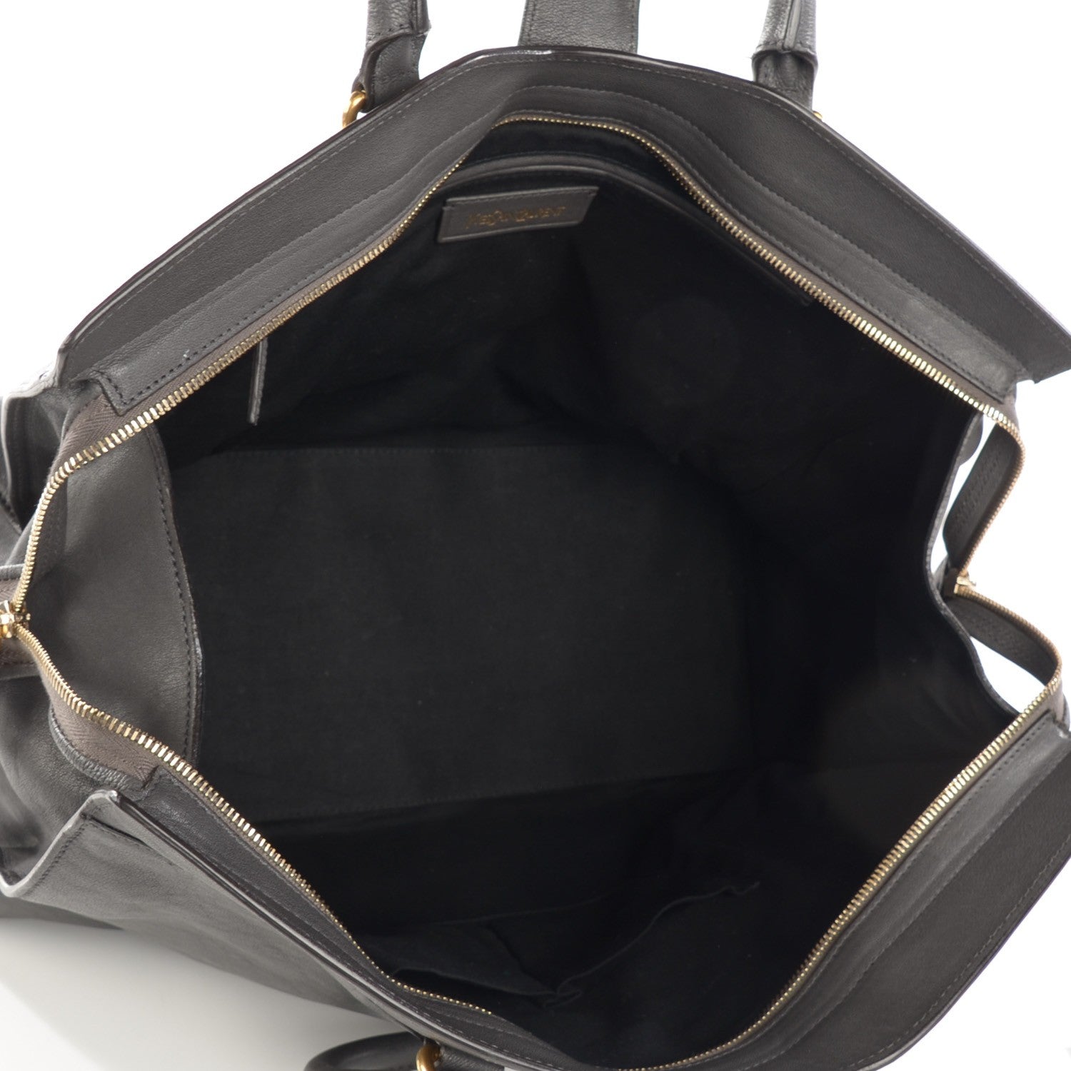 Saint Laurent Sheepskin Large Cabas ChYc Grey 5 of 7