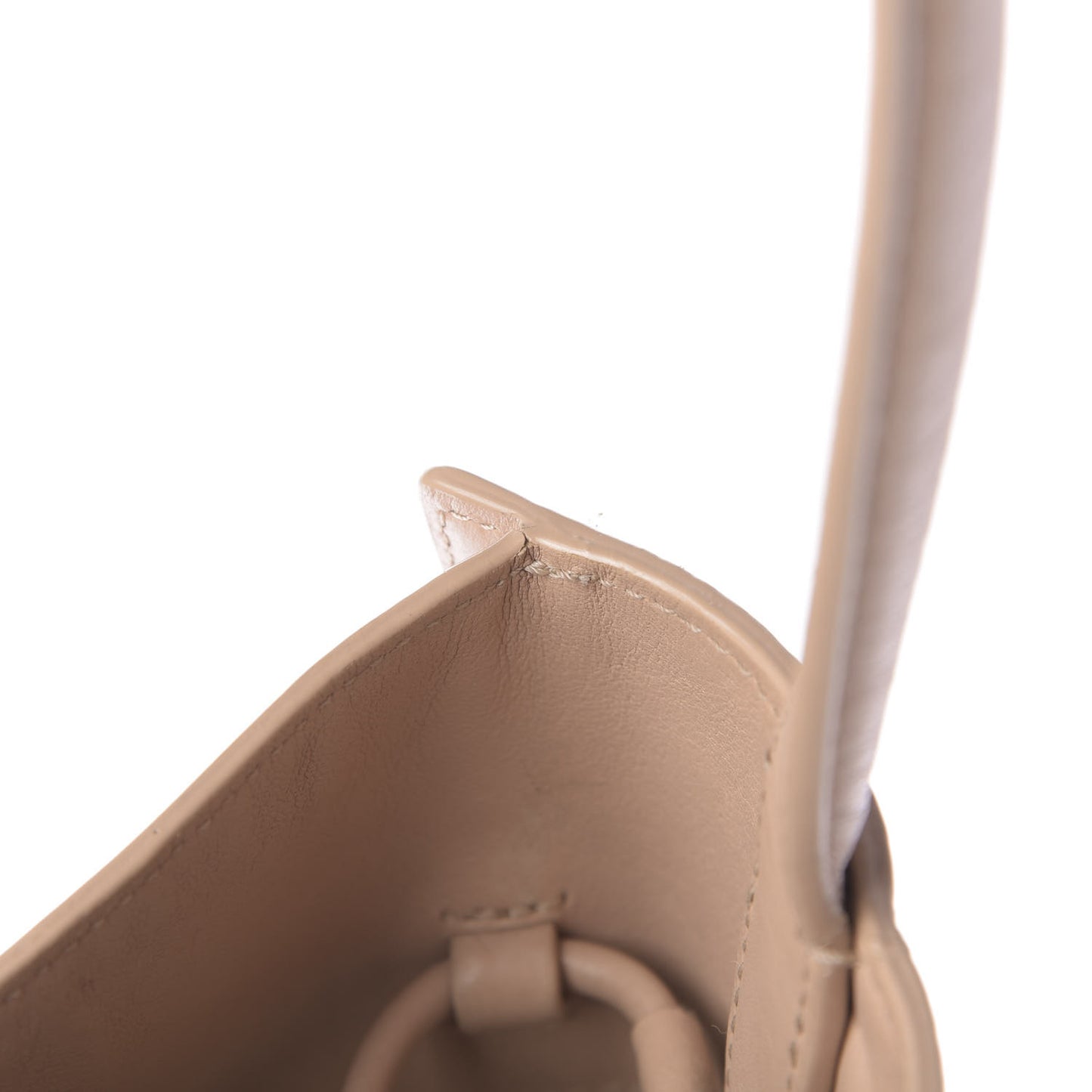 3.1 Smooth Calfskin Large Soleil Bucket Bag Fawn