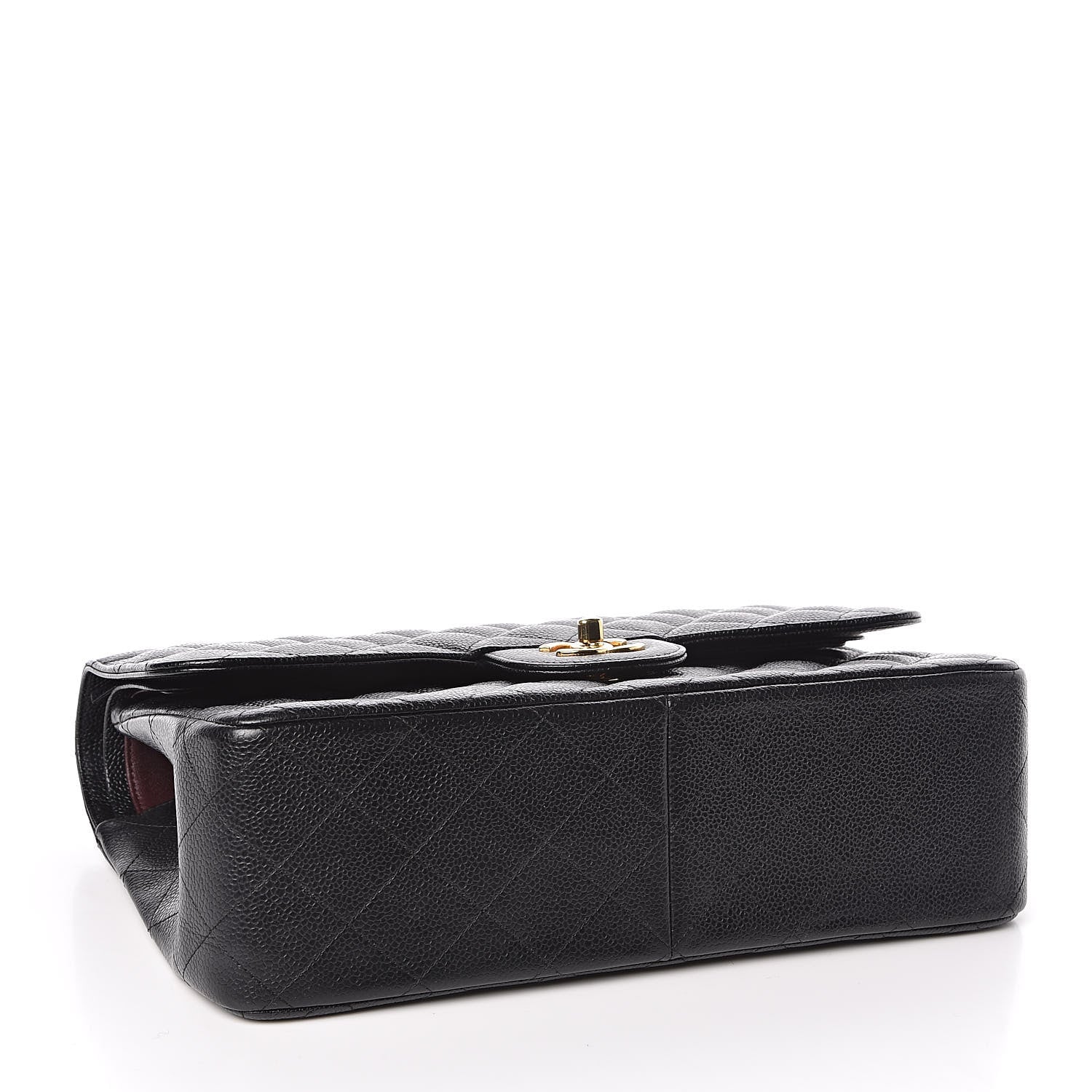 Chanel Caviar Quilted Jumbo Double Flap Black 4 of 11