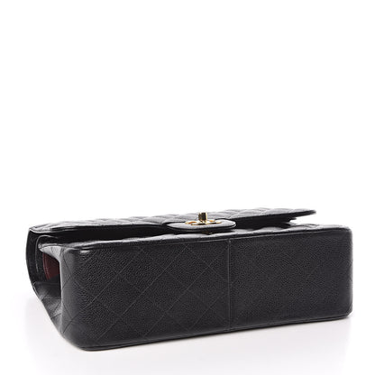 Chanel Caviar Quilted Jumbo Double Flap Black 4 of 11