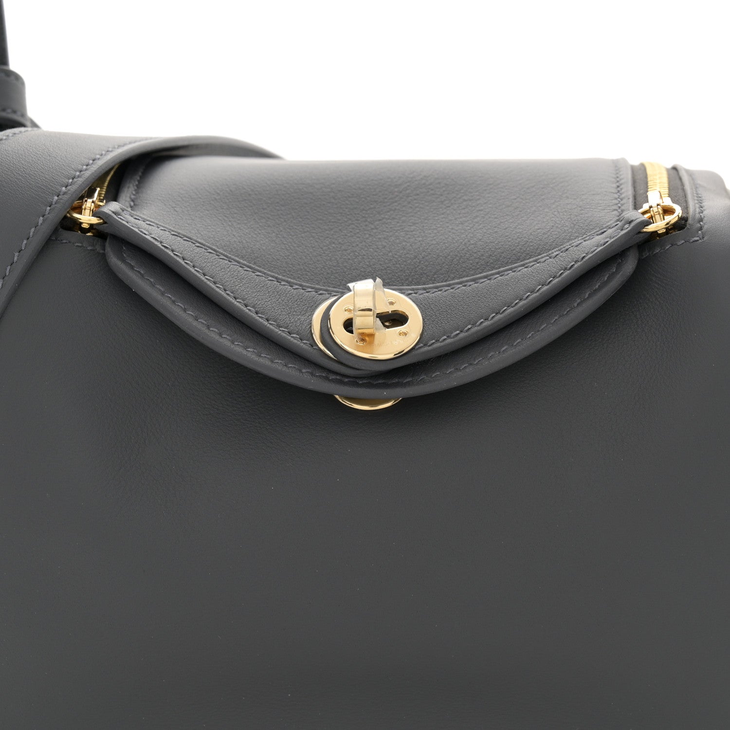 Hermes Swift Verso Mini Lindy 20 Graphite Gris Perle 8 of 11