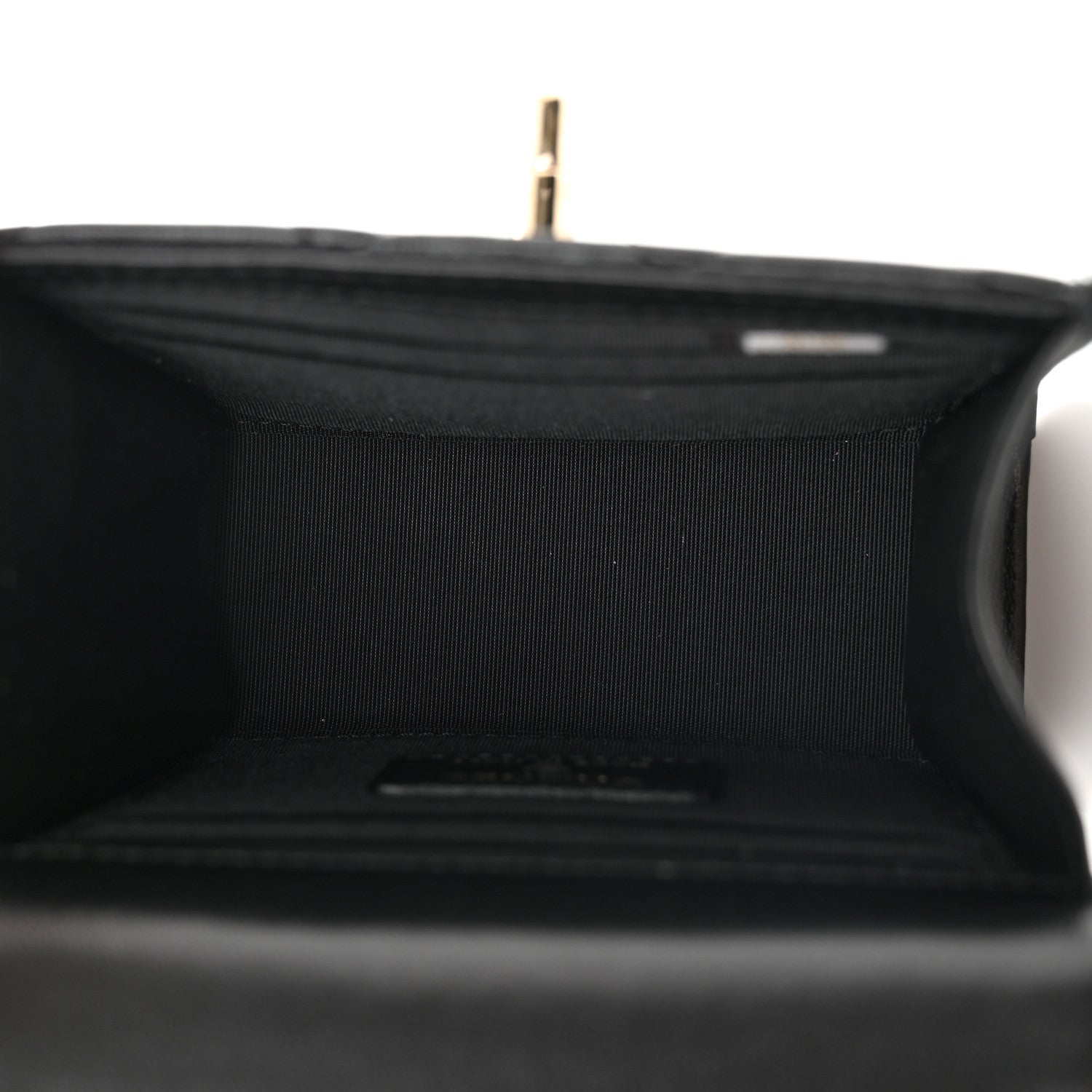 Chanel Lambskin Quilted Mini Trendy CC Clutch With Chain Black 4 of 11