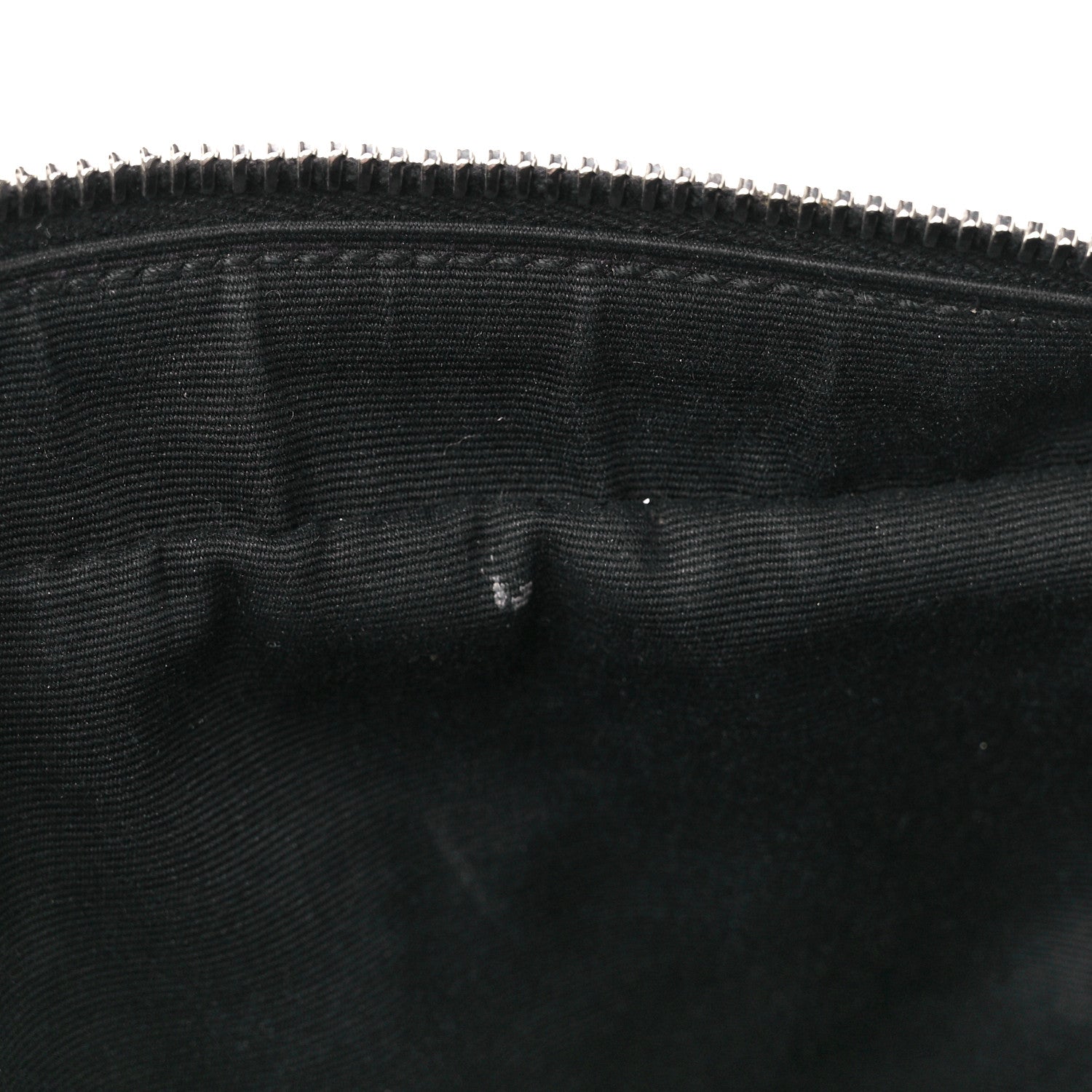 Saint Laurent Cracked Shiny Calfskin Matelasse Monogram Lou Camera Bag Black 12 of 13