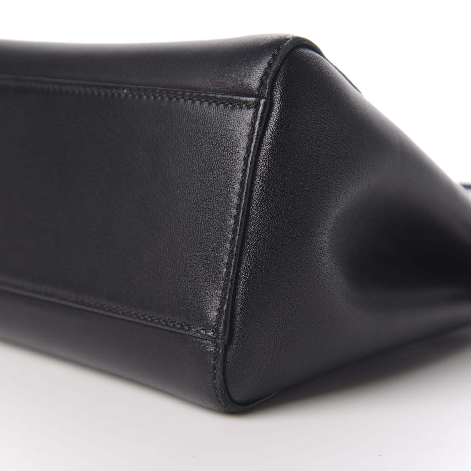 Fendi Nappa Mini Peekaboo Iconic Satchel Black 8 of 8