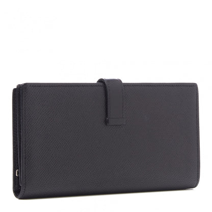 Hermes Epsom Bearn Gusset Wallet Black 2 of 7