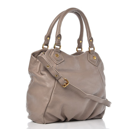Marc Jacobs MARC by Calfskin Classic Q Francesca Tote Bag Cement 4 of 8