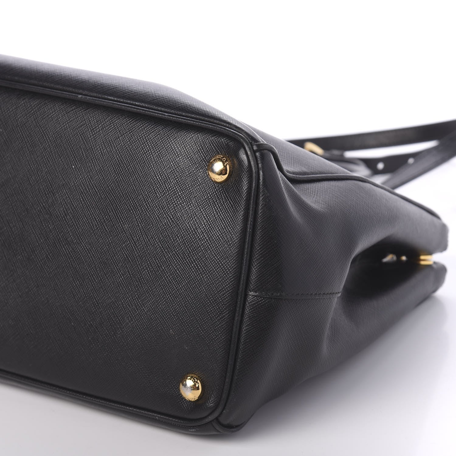 Prada Saffiano Medium Galleria Double Zip Tote Black 8 of 10